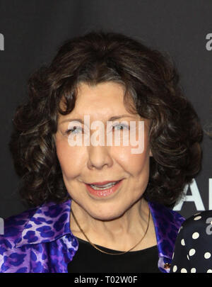 Kalifornien, USA. 16 Mär, 2019. Liliy Tomlin, auf der 36. jährlichen PaleyFest Präsentation des Netflix Gnade und Frankie am Dolby Theater in Kalifornien, USA, lifornia am 16. März 2019. Credit: Faye Sadou/Medien Punch/Alamy leben Nachrichten Stockfoto