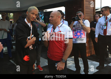 Melbourne, Australien. 17. März 2019. Melbourne Formel 1 Grand Prix, Race Day; Jayden Smith Credit: Aktion Plus Sport Bilder/Alamy leben Nachrichten Stockfoto