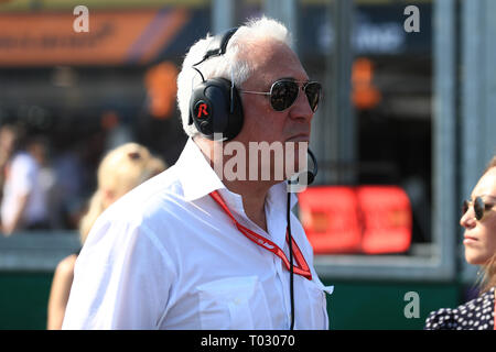 Melbourne, Australien. 17. März 2019. Melbourne Formel 1 Grand Prix, Race Day; Lawrence Spaziergang Credit: Aktion Plus Sport Bilder/Alamy leben Nachrichten Stockfoto