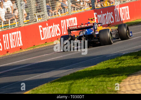 Melbourne, Australien. 17. März 2019. Daniel Ricciardo 3 Fahren für Renault F1 Team bei der Formel 1 Rolex Grand Prix von Australien 2019 im Albert Park See, Australien am 17. März 2019. Credit: Dave Hewison Sport/Alamy leben Nachrichten Stockfoto