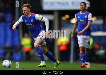 Suffolk, Großbritannien. 16. März 2019. Jon Nolan von Ipswich Town - Ipswich Town v Nottingham Forest, Sky Bet Meisterschaft, Portman Road, Ipswich - 16. März 2019 Editorial nur verwenden - DataCo Einschränkungen gelten Credit: Spieltag Bilder begrenzt/Alamy leben Nachrichten Stockfoto