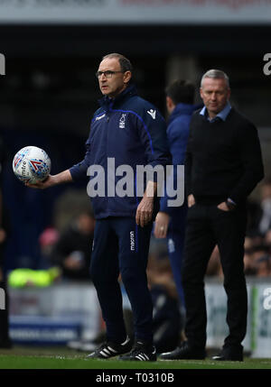 Suffolk, Großbritannien. 16. März 2019. Manager von Nottingham Forest, Martin O'Neill - Ipswich Town v Nottingham Forest, Sky Bet Meisterschaft, Portman Road, Ipswich - 16. März 2019 Editorial nur verwenden - DataCo Einschränkungen gelten Credit: Spieltag Bilder begrenzt/Alamy leben Nachrichten Stockfoto