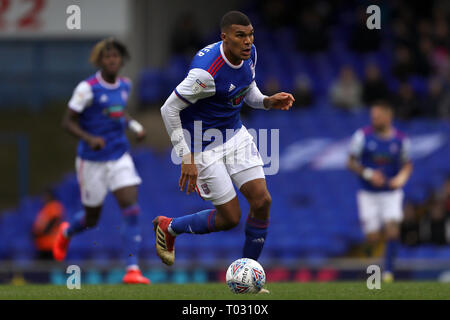 Suffolk, Großbritannien. 16. März 2019. Collin Quaner von Ipswich Town - Ipswich Town v Nottingham Forest, Sky Bet Meisterschaft, Portman Road, Ipswich - 16. März 2019 Editorial nur verwenden - DataCo Einschränkungen gelten Credit: Spieltag Bilder begrenzt/Alamy leben Nachrichten Stockfoto