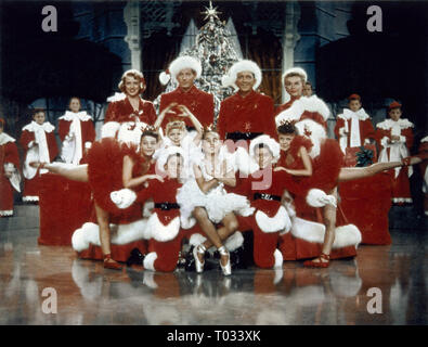 Weiße Weihnachten, Rosemary Clooney, Danny Kaye, Bing Crosby, VERA - Ellen, 1954 Stockfoto