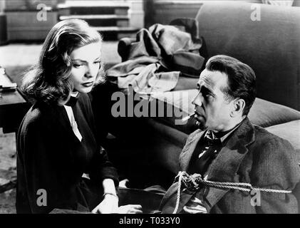 LAUREN BACALL, Humphrey Bogart, THE BIG SLEEP, 1946 Stockfoto