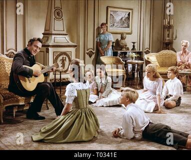 SOUND OF MUSIC, Julie Andrews, ELEANOR PARKER, KYM CARATH, DEBBIE TURNER, Heather Menzies, ANGELA CARTWRIGHT, DUANE CHASE, Christopher Plummer Stockfoto