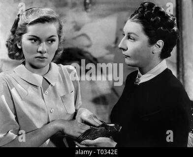 JOAN FONTAINE, JUDITH ANDERSON, Rebecca, 1940 Stockfoto