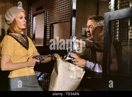 FAYE DUNAWAY, BONNIE UND CLYDE, 1967 Stockfoto