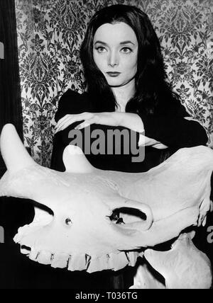 CAROLYN JONES, der Addams Family, 1964 Stockfoto