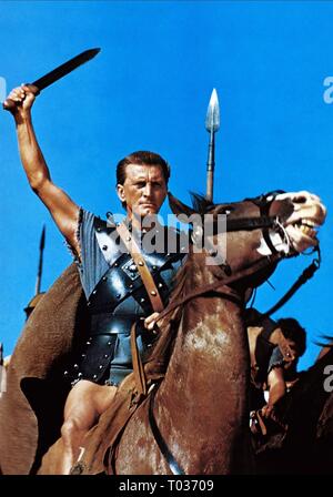 KIRK DOUGLAS, Spartacus, 1960 Stockfoto