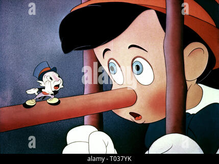 JIMINY CRICKET, Pinocchio, Pinocchio, 1940 Stockfoto