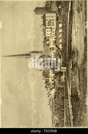 Die Erde und ihre Bewohner. . Earthitsinhabita 583 recl Jahr: 1883 Stockfoto