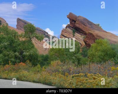 Red Rocks Amphitheater, Morrison, Colorado Stockfoto