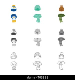 Hut, Mütze, Schal, pompom, Grün, Ski, Kinder, Wolle, Kappe, Pinguin, blau, Bekleidung, Kopf, Ornament, Pelz, gestrickt, Mädchen, Outfit, Kleidung, Textur, Struktur, Wetter, headwear, Mode, Winter, Kälte, Shopping, warm, Set, Vector, Icon, Illustration, isoliert, Sammlung, Design, Element, Grafik, Zeichen, Vektor, Vektoren, Stock Vektor