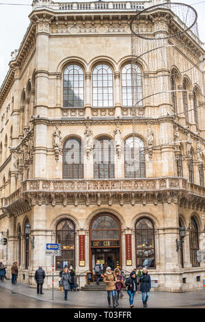 Historische Café Central in der Herrengasse in die Innere Stadt, Wien, Österreich. Stockfoto