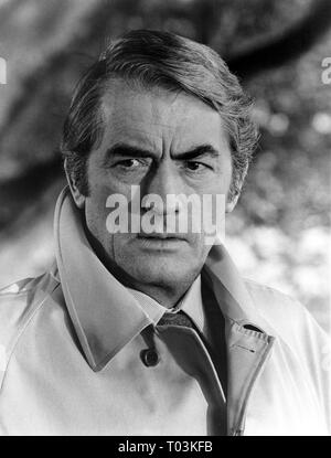 GREGORY PECK, das Omen, 1976 Stockfoto