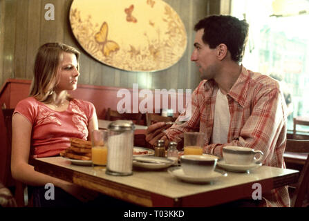 JODIE FOSTER, ROBERT DE NIRO, Taxifahrer, 1976 Stockfoto