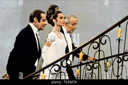 REX HARRISON, AUDREY HEPBURN, WILFRID HYDE - Weiß, MY FAIR LADY, 1964 Stockfoto