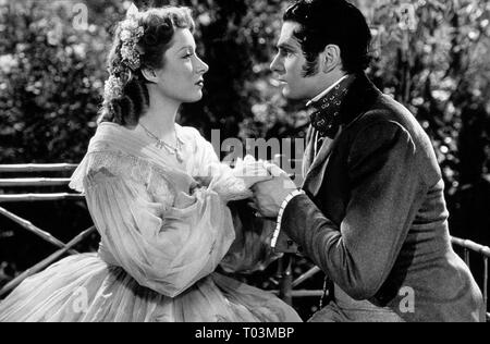 GREER GARSON, Laurence Olivier, Stolz und Vorurteil, 1940 Stockfoto