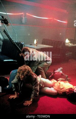 LINDA HAMILTON, Michael Biehn, der Terminator, 1984 Stockfoto