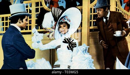 AUDREY HEPBURN, Rex Harrison, MY FAIR LADY, 1964 Stockfoto