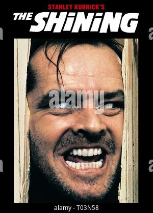 JACK NICHOLSON POSTER, THE SHINING, 1980 Stockfoto