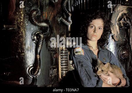 SIGOURNEY WEAVER, Alien, 1979 Stockfoto