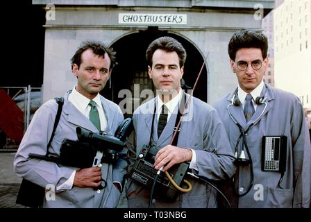 BILL Murray, Dan Aykroyd, Harold Ramis, Ghostbusters, 1984 Stockfoto