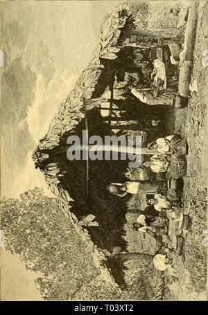 Die Erde und ihre Bewohner. . Earthitsinhabita 291 recl Jahr: 1891 Stockfoto