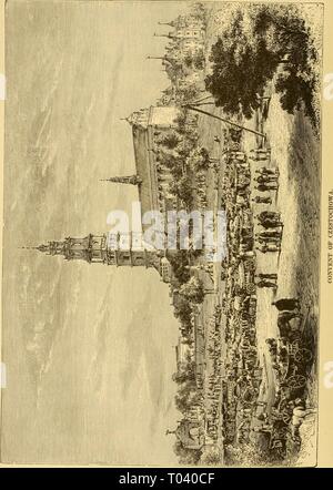 Die Erde und ihre Bewohner. . Earthitsinhabita 583 recl Jahr: 1883 Stockfoto