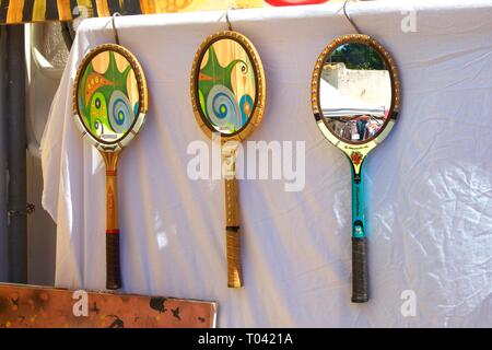 San Juan Markt, Sant Joan de Labritja, Ibiza, Balearen, Spanien Stockfoto