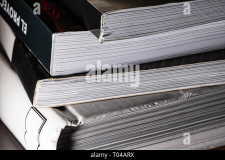 Stapel von Büchern Stockfoto