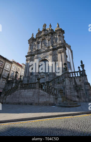 Igreja dos Clérigos (Porto, Portugal) Stockfoto