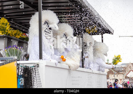 Karneval von Basel 2019 Stockfoto