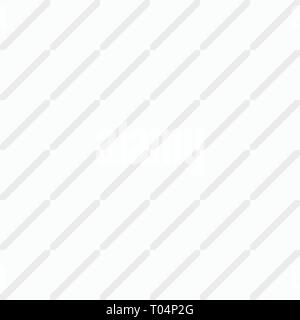 Zusammenfassung nahtlose Muster. Parallel diagonalen Linien. Abisolierten geometrische Muster. Regelmäßig wiederholte geometrische Formen. Weiße und graue geometrische Struktur. Stock Vektor