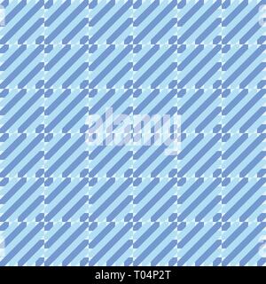 Zusammenfassung nahtlose Muster. Regelmäßig wiederholte geometrische Formen. Parallele diagonale Streifen. Vector Farbe Hintergrund. Stock Vektor