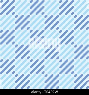 Zusammenfassung nahtlose Muster. Regelmäßig wiederholte geometrische Formen. Parallele diagonale Streifen. Vector Farbe Hintergrund. Stock Vektor