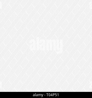 Zusammenfassung nahtlose Muster der kurze diagonale Streifen. Weiße und graue geometrische Struktur. Moderne, elegante Textur. Flache Bauform. Vector Hintergrund. Stock Vektor