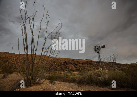 Studie Butte, Brewster County, Texas, USA Stockfoto