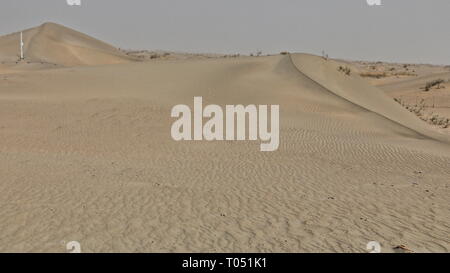 Überwachungskamera - Rawak Stupa archäologischen Stätte. Taklamakan Desert-Xinjiang uigurischen Region-China-0036 Stockfoto