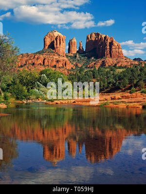 Red Rock Crossing in Arizona Stockfoto