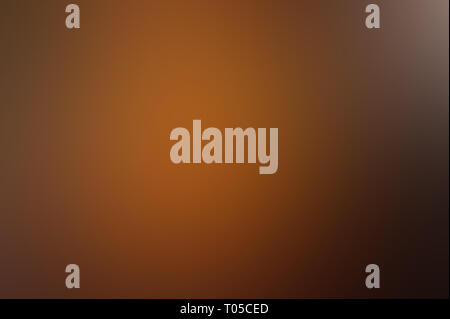 Braun verschwommenen Hintergrund. dunkel orange Hintergrund Farbverlauf. Stockfoto