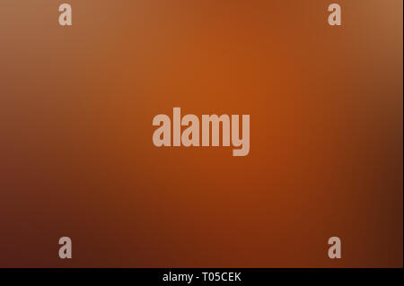 Braun verschwommenen Hintergrund. dunkel orange Hintergrund Farbverlauf. Stockfoto
