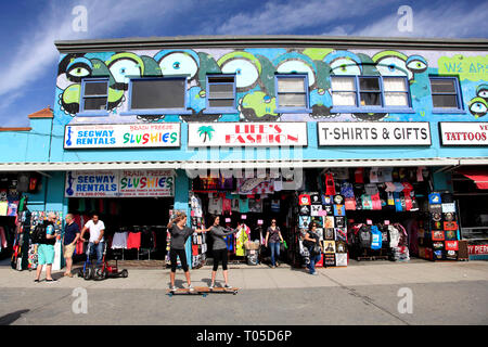 Ocean Front Walk, Venice Beach, Los Angeles, Kalifornien, USA Stockfoto