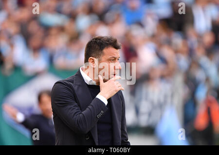 Rom, Italien. 17 Mär, 2019. Foto Alfredo Falcone - LaPresse 17/03/2019 Roma (Italia) Sport - CalcioLazio ParmaCampionato di Calcio Serie A Tim 2018 2019 - Stadio Olimpico di RomaNella Foto: d&#x2019;aversaPhoto Alfredo Falcone - LaPresse 17/03/2019 Rom (Italien) Sport ParmaItalian SoccerLazio-Fußball-Liga einen Tim 2018 2019 - Olympiastadion von RomaIn der Pic: d&#x2019;aversa Credit: LaPresse/Alamy leben Nachrichten Stockfoto