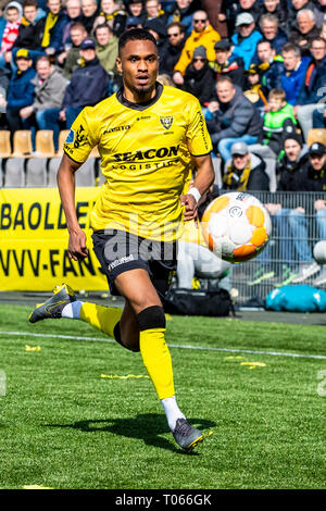 VENLO, Niederlande, 17-03-2019, Fußball, VVV Stadion De Koel, niederländischen Eredivisie, Saison 2018/2019, VVV Venlo Spieler Patrick Joosten, während des Spiels VVV-PSV, Endstand: 0-1 Stockfoto