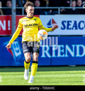 VENLO, Niederlande, 17-03-2019, Fußball, VVV Stadion De Koel, niederländischen Eredivisie, Saison 2018/2019, VVV Venlo player Moreno Rutten, während des Spiels VVV-PSV, Endstand: 0-1 Stockfoto