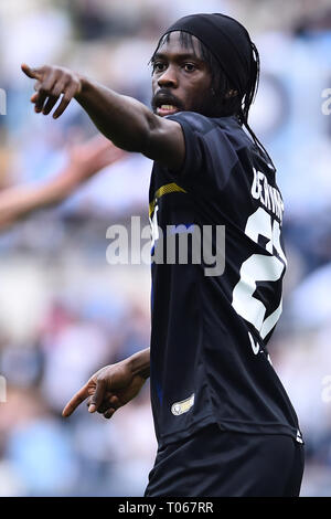 Rom, Italien. 17 Mär, 2019. Fußball Serie A Lazio Parma. Rom (Italien), 17. März 2019 Gervinho Credit: Unabhängige Fotoagentur/Alamy leben Nachrichten Stockfoto