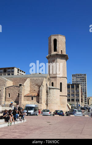 Saint Laurent Kirche, Marseille, Bouches du Rhone, Provence Alpes Cote d'Azur, Frankreich, Europa Stockfoto