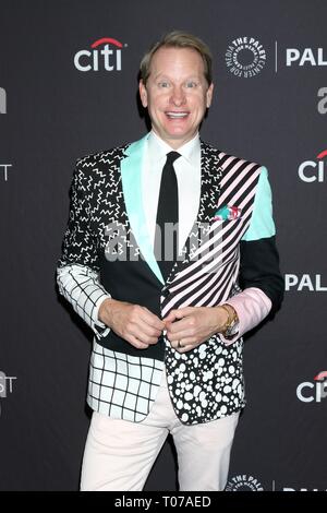 Los Angeles, CA, USA. 17 Mär, 2019. Carson Kressley bei der Ankunft für PaleyFest LA 2019 VH1 RuPaul's Drag Race, die Dolby Theater in Hollywood und Highland Center, Los Angeles, CA, 17. März, 2019. Credit: Priscilla Grant/Everett Collection/Alamy leben Nachrichten Stockfoto